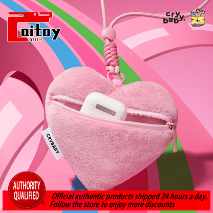 CRYBABY Flying Girl Police Cross Bag POP MART Original Genuine